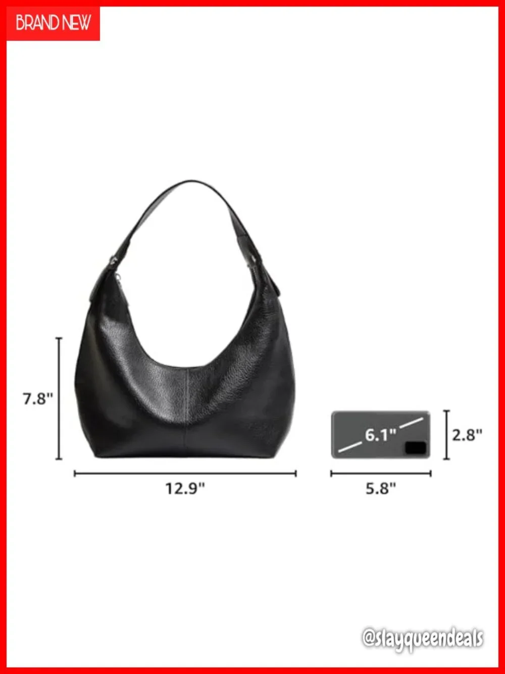 Vegan Leather Woven Hobo Handbag Shoulder Bag Y2K Tote Purse Women